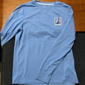 Vineyard Vines Men's Long Sleeve Shirt in Blue